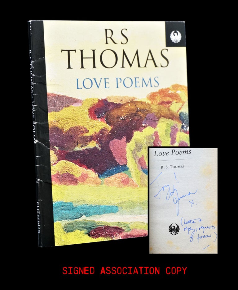 Item #3748] Love Poems. R. S. Thomas