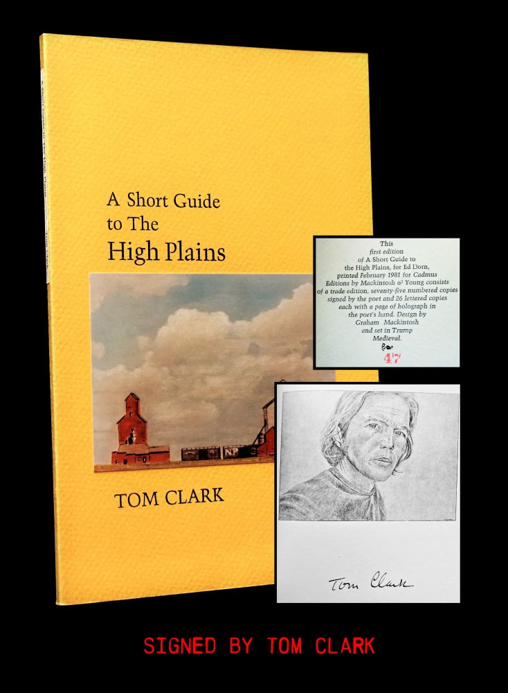 Item #3756] A Short Guide to The High Plains. Tom Clark