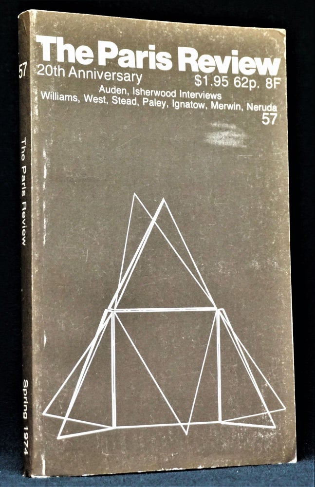Item #3805] The Paris Review Vol. 14 No. 57 (Spring 1974). George Plimpton, W. H. Auden, Richard...