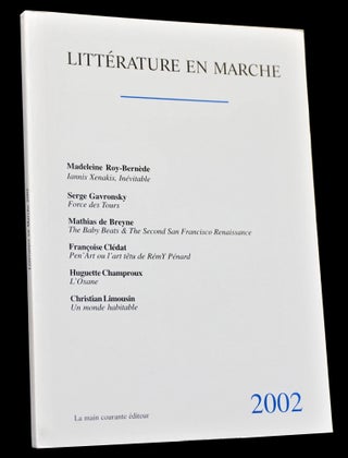 Litterature en Marche 2002 with: Le Livre Chiatique