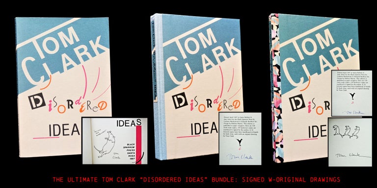 Item #3905] Disordered Ideas (Three Editions). Tom Clark