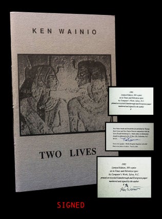 Two Lives: Two Chapbook Editions & One Broadside Edition