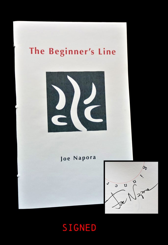 Item #3929] The Beginner's Line. Joe Napora