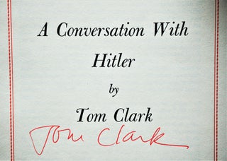 Chicago with: A Conversation With Hitler