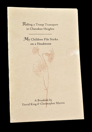Riding a Troop Transport in Cherokee Heights/ My Children Pile Sticks on a Headstone