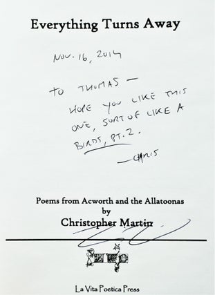 Everything Turns Away: Poems from Acworth and the Allatoonas