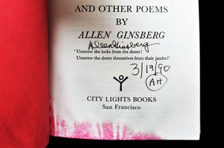 An Allen Ginsberg Bundle: Howl and Other Poems, with: Kaddish and Other Poems, with: Mind Breaths: Poems 1972-1977