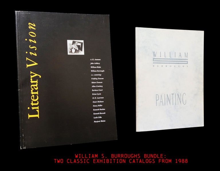 Item #4067] Literary Vision (a Catalog from the 1988 Tilton Gallery Exhibition) [1] with:...