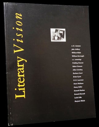 Literary Vision (a Catalog from the 1988 Tilton Gallery Exhibition) [1] with: Painting (a Catalog from the 1988 Amsterdam/London Exhibition of Artwork by William S. Burroughs) [2]