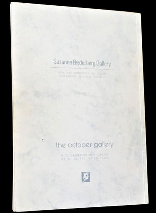 Literary Vision (a Catalog from the 1988 Tilton Gallery Exhibition) [1] with: Painting (a Catalog from the 1988 Amsterdam/London Exhibition of Artwork by William S. Burroughs) [2]