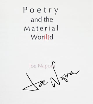 Poetry and the Material Wor(l)d (Two Editions)