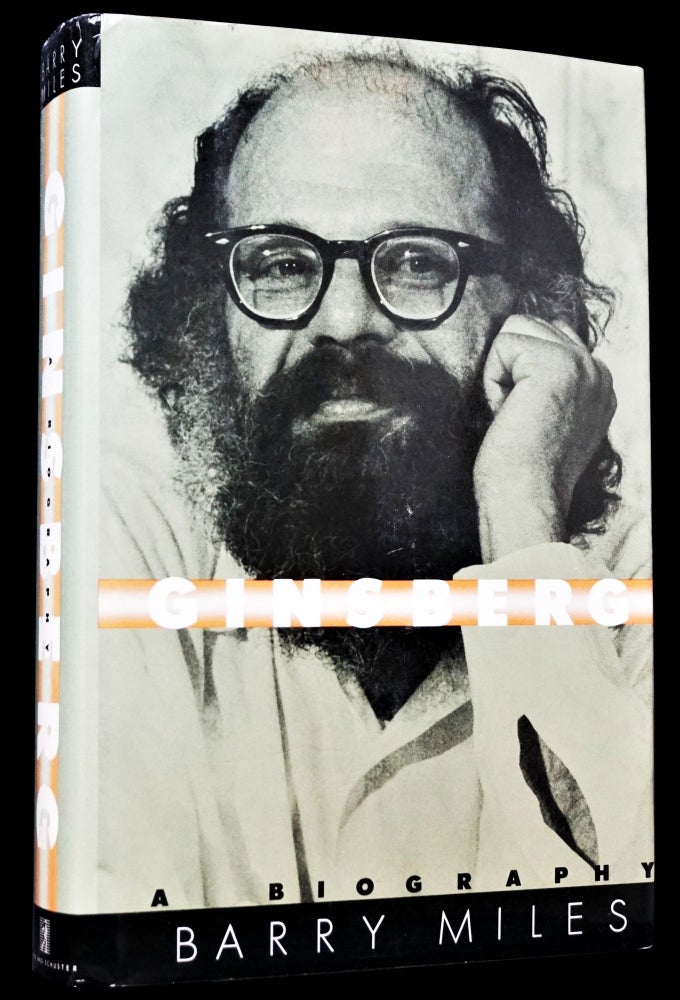 Item #4111] Ginsberg: A Biography with: Ephemera. Barry Miles