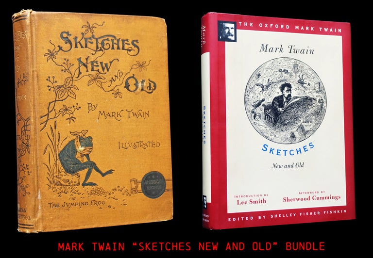 Item #4241] Sketches New and Old (Two Editions). Mark Twain