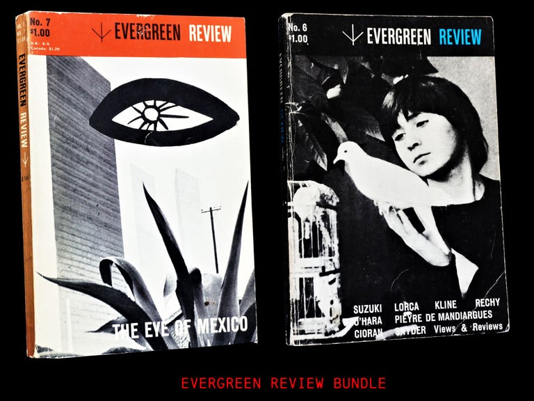 Item #4252] Evergreen Review Vol. 2 No. 6 (Autumn 1958) with: Vol. 2 No. 7 (Winter 1959). Barney...