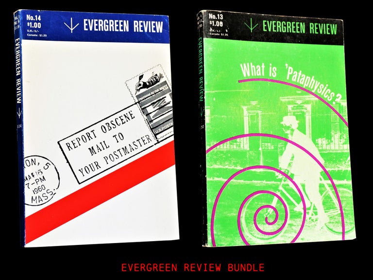 Item #4297] Evergreen Review Vol. 4 No. 13 (May - June 1960) with: Vol. 4 No. 14 (September -...