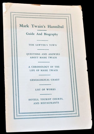 Mark Twain in Williamsport with: Mark Twain's Hannibal Guide and Biography