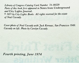 The First Third (Two Editions)