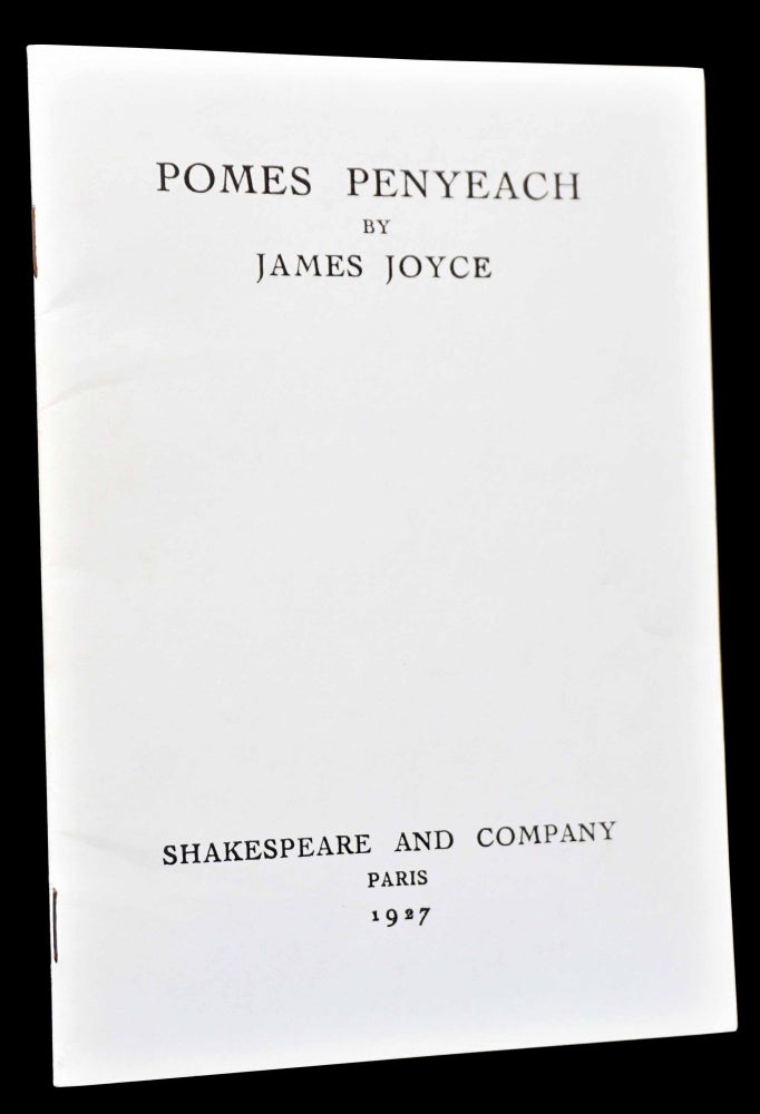 Item #4563] Pomes Penyeach. James Joyce