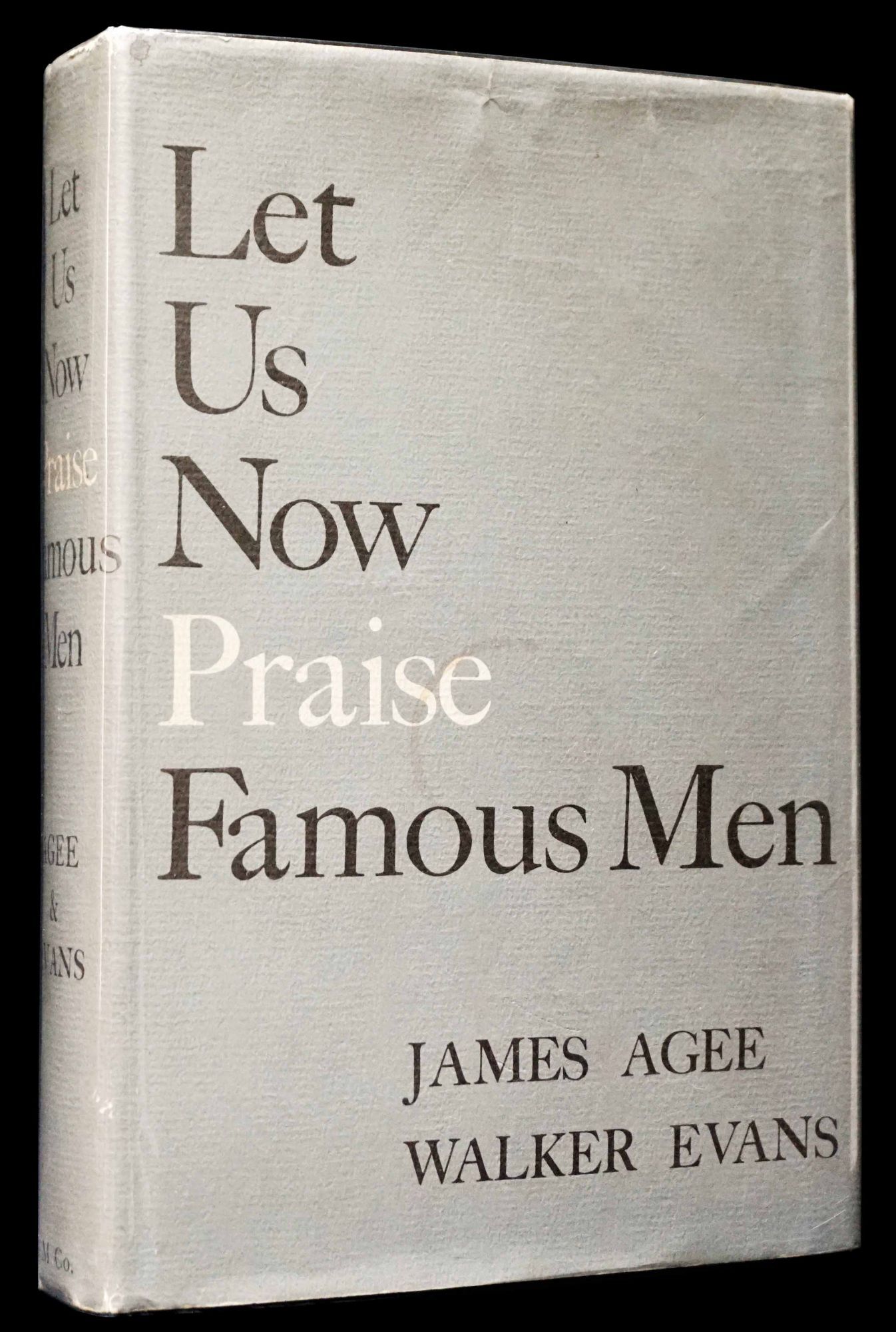 Let Us Now Praise Famous Men Revised Edition | James Agee, Walker Evans | First Edition Thus