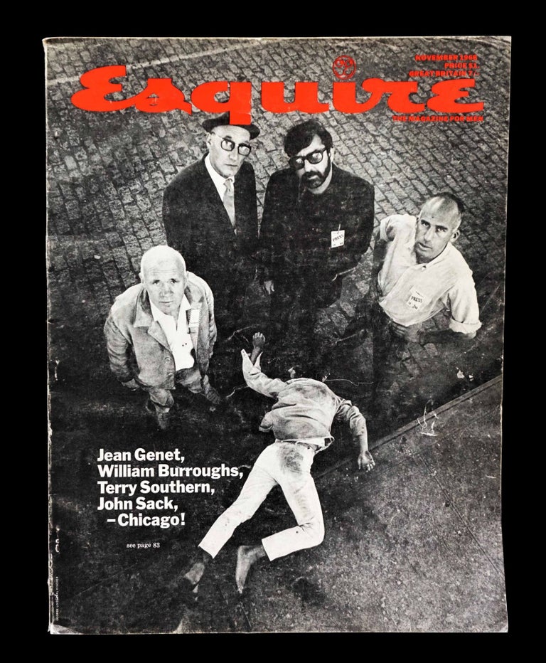 [Item #4615] Esquire: The Magazine for Men, Vol. LXX No. 5 Whole No. 420 (November 1968). Harold Hayes, William S. Burroughs, Carl Fischer, Jean Genet, Robert F. Kennedy, George Lois, John Sack, Richard Seaver, Terry Southern.
