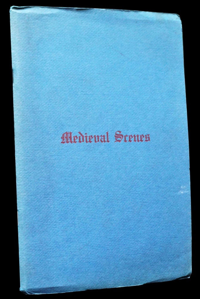 Item #4687] Medieval Scenes 1950 and 1959 with: Ephemera. Robert Duncan