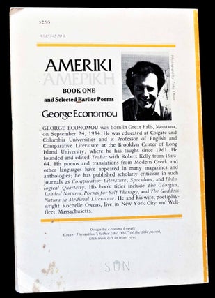 Ameriki: Book One and Selected Earlier Poems