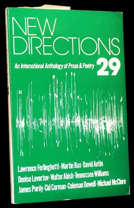 New Directions 29: An International Anthology of Prose & Poetry, with: Jazz Ephemera