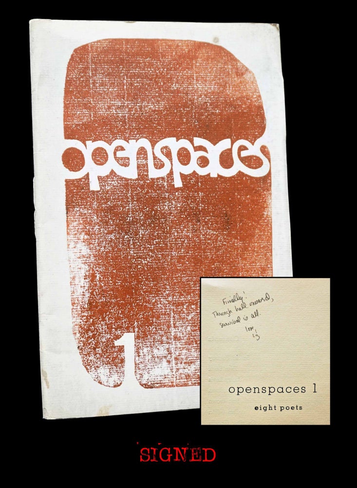 [Item #4869] Openspaces Vol. 1 Issue 1 (Spring 1973). Elizabeth Brown.