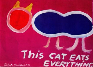 Postcard: This Cat Eats Everything