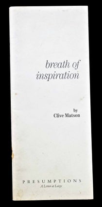 Chalcedony's Second Ten Songs with: Breath of Inspiration with: Ephemera