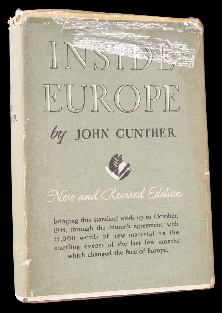 Item #4963] Inside Europe (New and Revised Edition). John Gunther