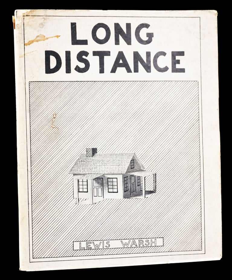 Item #4975] Long Distance. Lewis Warsh