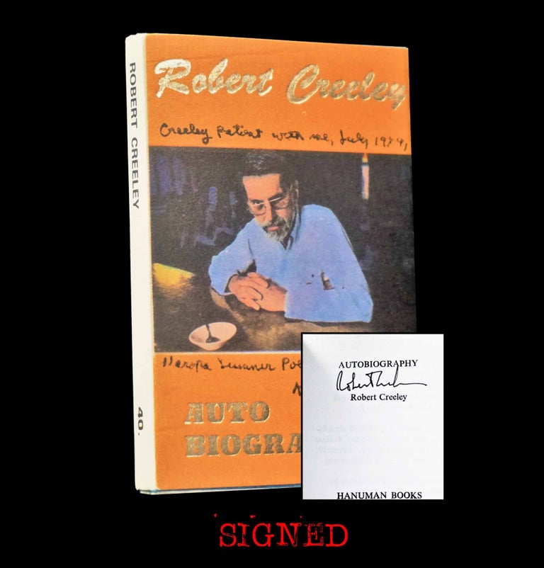 Item #5035] Autobiography. Robert Creeley