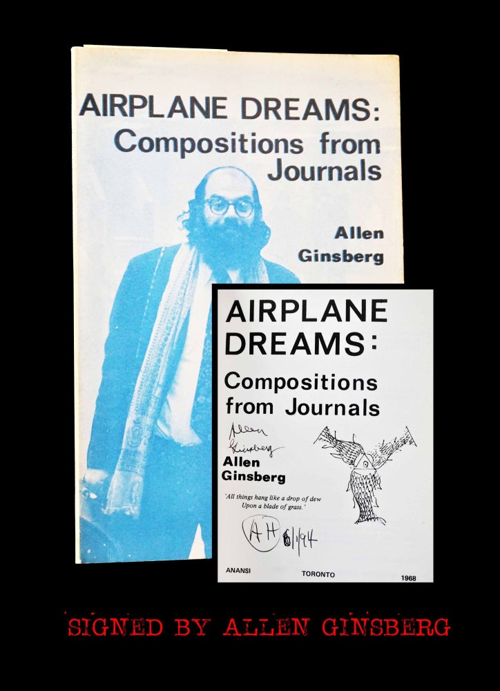 Item #5102] Airplane Dreams: Compositions from Journals. Allen Ginsberg