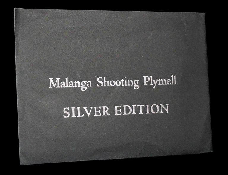 [Item #5122] Malanga Shoots Plymell (Silver Edition). Gerard Malanga, Charles Plymell.