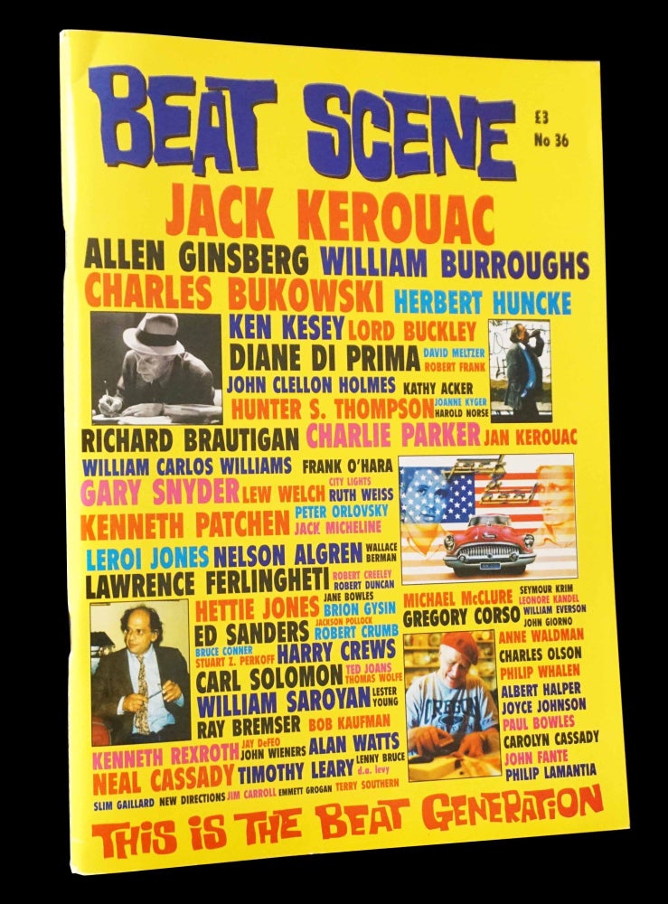 Item #5153] Beat Scene No. 36 (2000). Kevin Ring, Jim Burns, William S. Burroughs, Colin Cooper,...