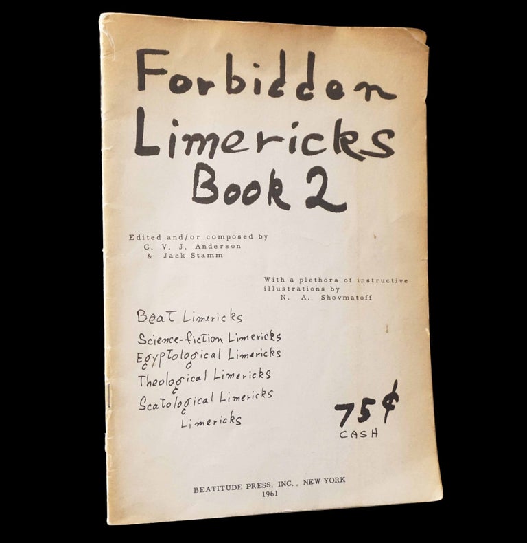 Item #5163] Forbidden Limericks, Book 2. C. V. J. Anderson, N. A. Shovmatoff, Jack Stamm