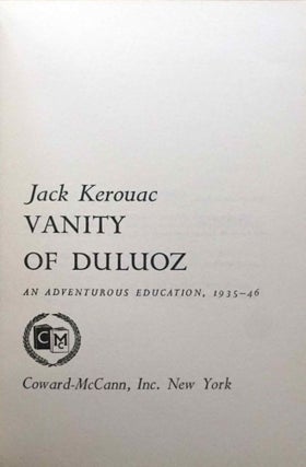 Vanity of Duluoz