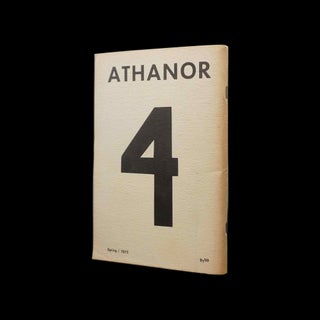 Athanor 4 (Spring 1973)