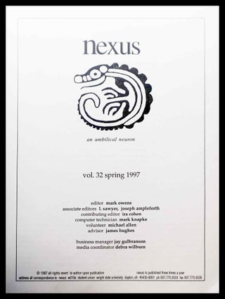 Nexus Vol. 32 (Double Issue, Spring 1997)