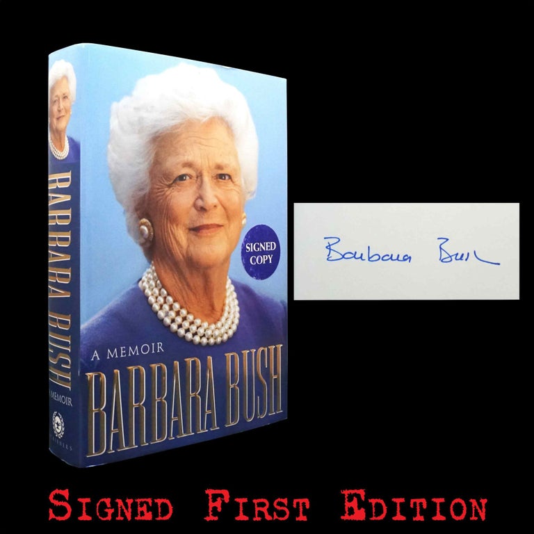 [Item #5544] Barbara Bush: A Memoir. Barbara Bush.