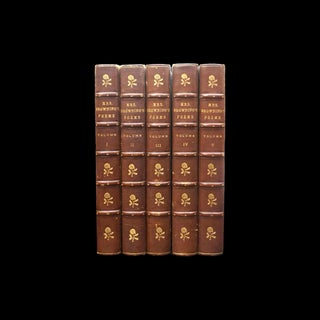 Elizabeth Barrett Browning's Poetical Works (Five Volumes)