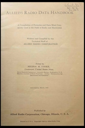 Allied's Radio Data Handbook