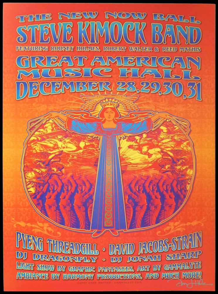 Item #5625] Original Concert Poster: Steve Kimock Band ("The New Now Ball," December 28-31,...
