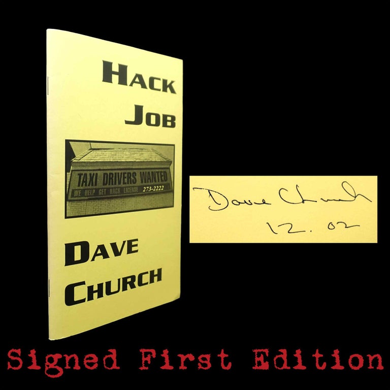 Item #5656] Hack Job. Dave Church