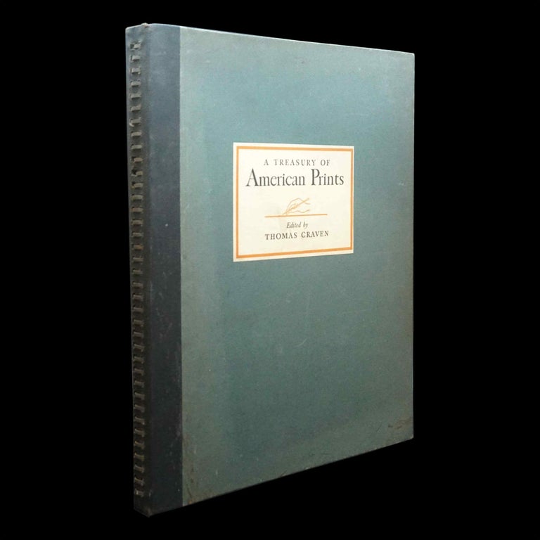 Item #5682] A Treasury of American Prints with: Ephemera. Thomas Benton, Paul Cadmus, Francis...