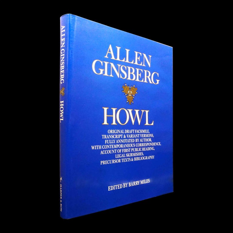 [Item #5740] Howl: Original Draft Facsimile, Transcript & Variant Versions... with: Ephemera. Allen Ginsberg.