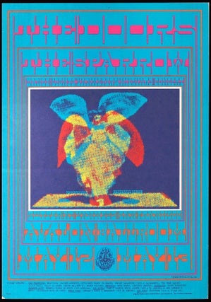 Original Concert Poster: Doors, Sparrow ("Annabelles Butterfly Dance," May 12-13, 1967