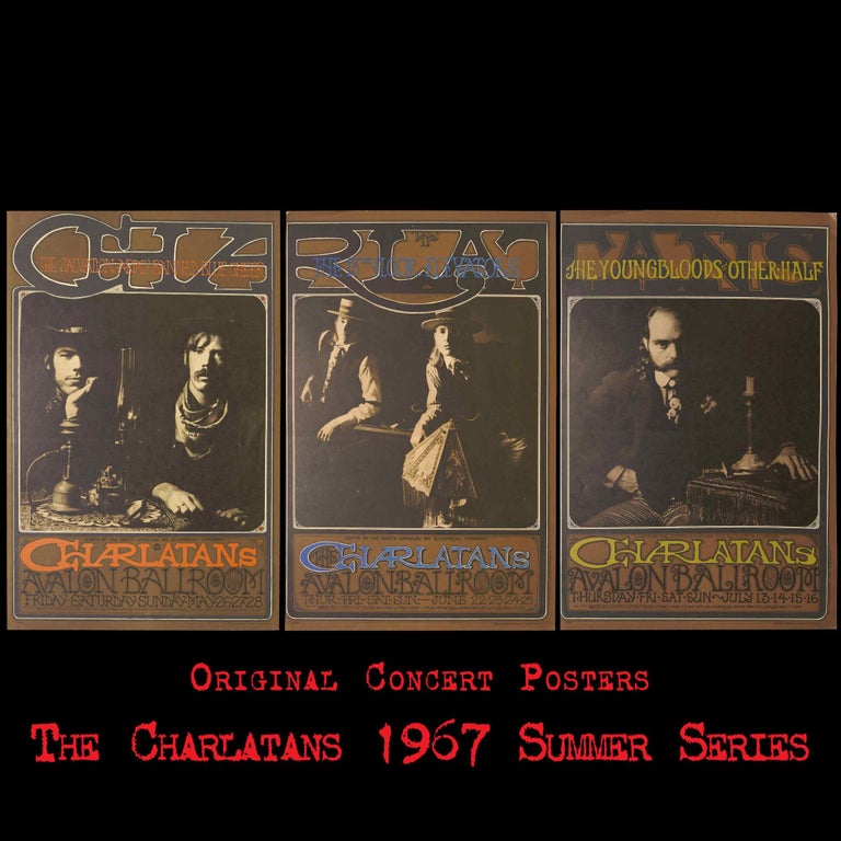 Item #5766] Original Concert Posters: Charlatans, Blue Cheer, Other Half, Salvation Army Banned,...