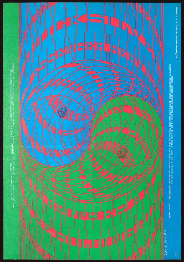 Item #5806] Original Concert Poster: Quicksilver Messenger Service, Mount Rushmore, Big Brother...